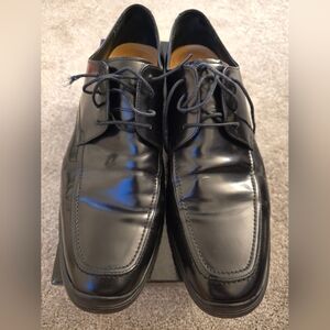 Cole Haan, Men's Black Leather Dress Shoes, Size 12